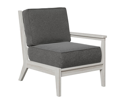 Berlin Gardens Mayhew Left Arm Club Chair in Seashell