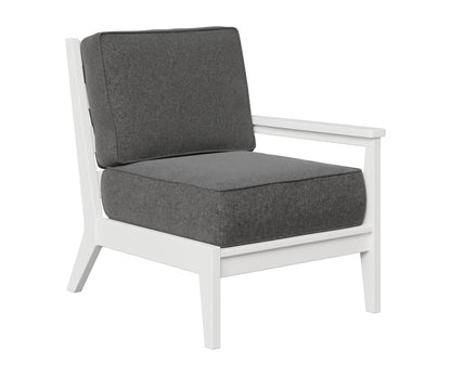 Berlin Gardens Mayhew Left Arm Club Chair in White
