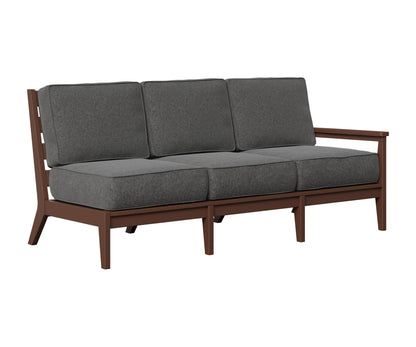 Berlin Gardens Mayhew Left Arm Sofa in Chocolate Brown