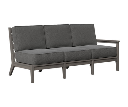 Berlin Gardens Mayhew Left Arm Sofa in Coastal Gray