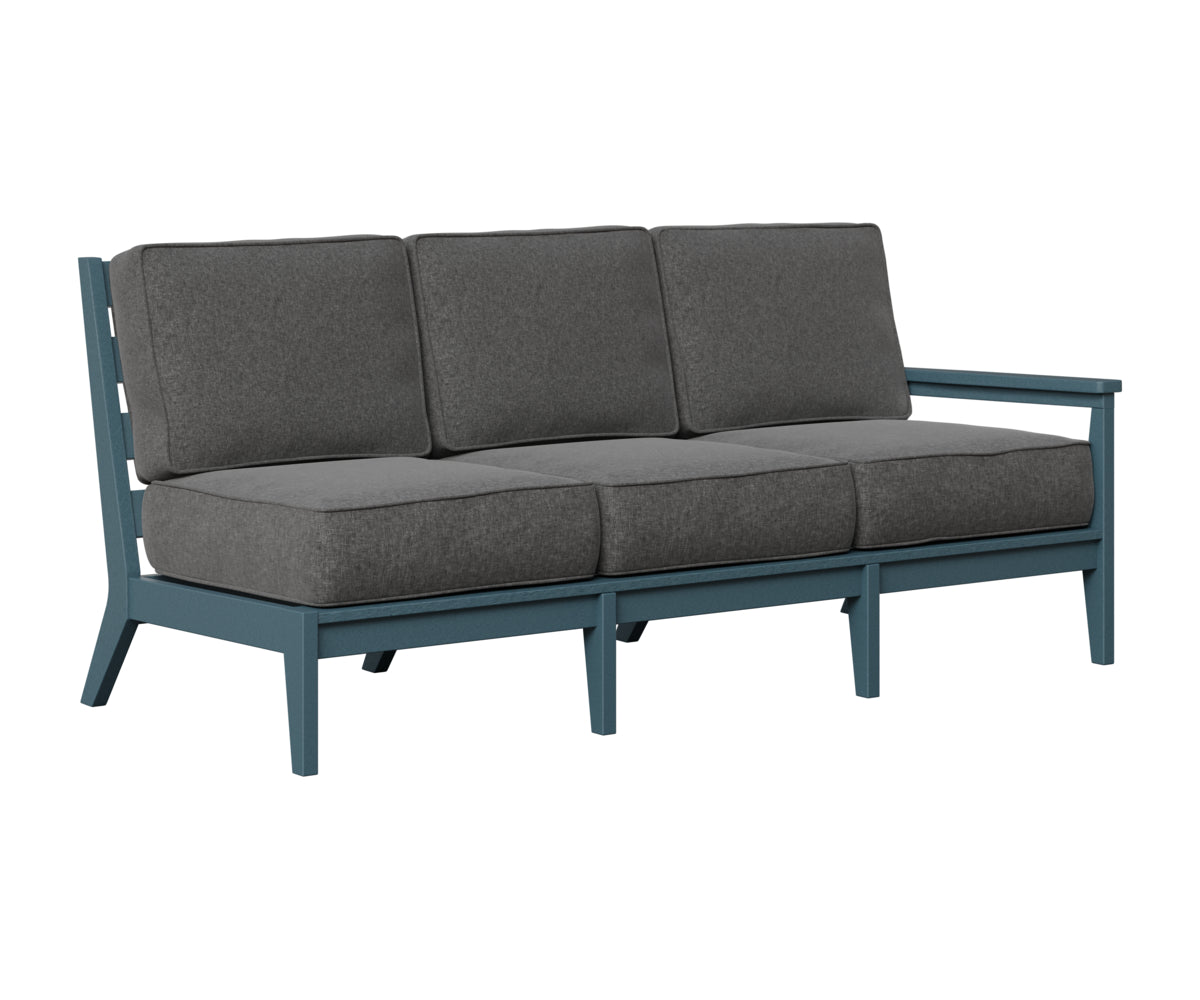 Berlin Gardens Mayhew Left Arm Sofa in Slate