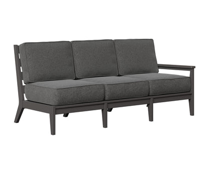Berlin Gardens Mayhew Left Arm Sofa in Smoke Gray