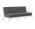 Berlin Gardens Mayhew Left Arm Sofa in White