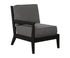 Berlin Gardens Mayhew Right Arm Club Chair in Black