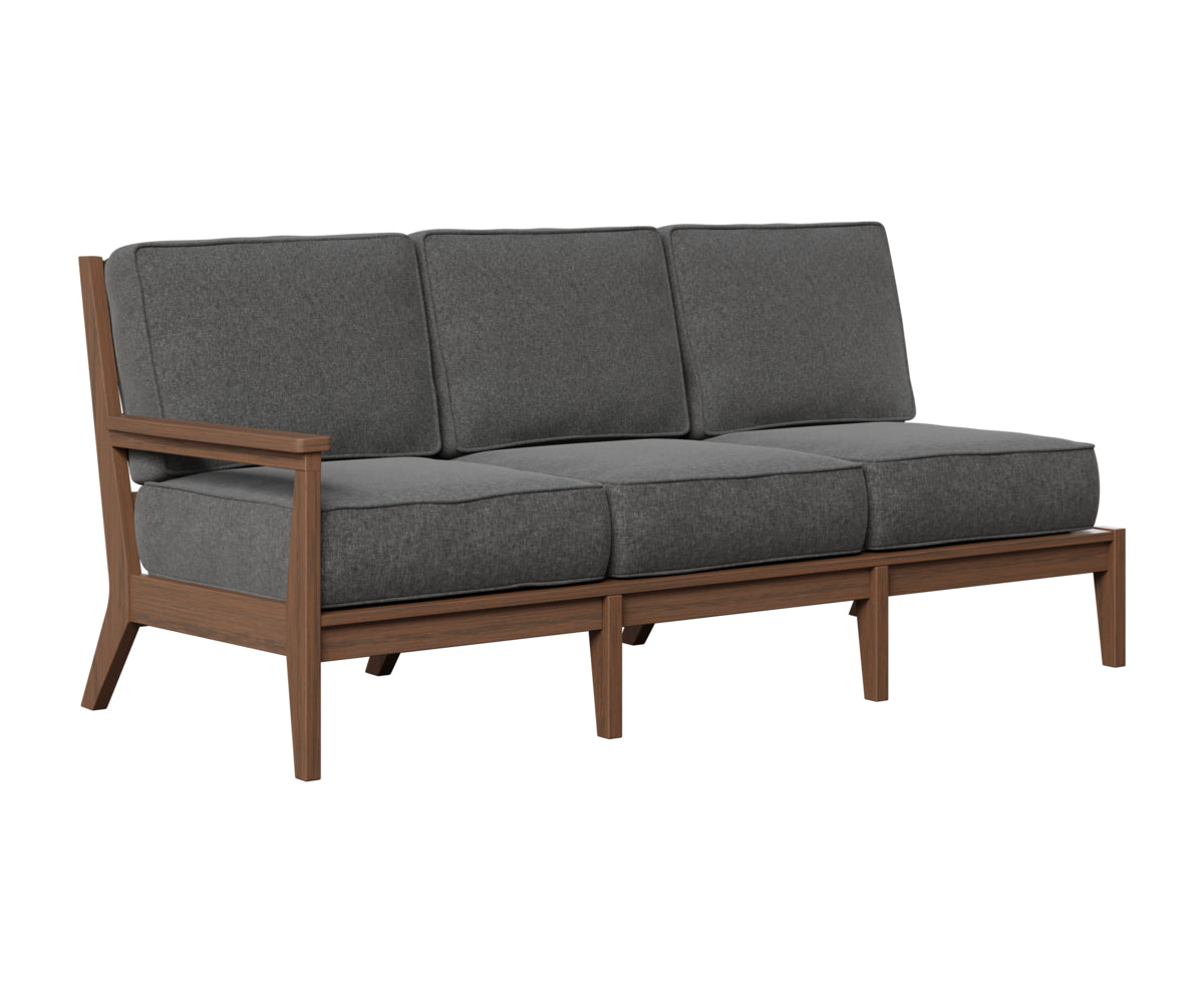 Berlin Gardens Mayhew Right Arm Sofa in Brazilian Walnut