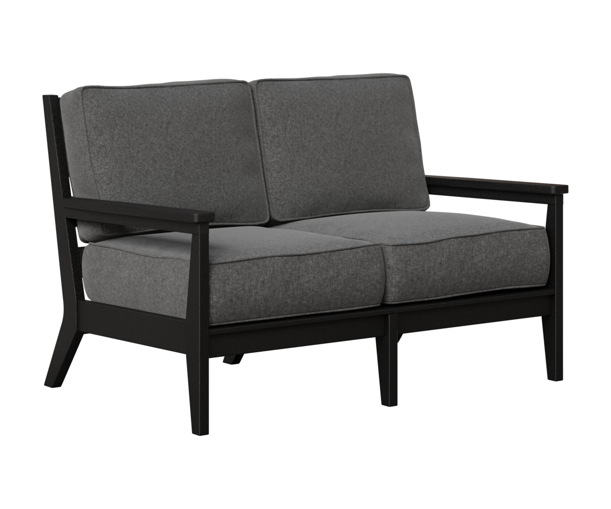 Berlin Gardens Mayhew Loveseat in Black