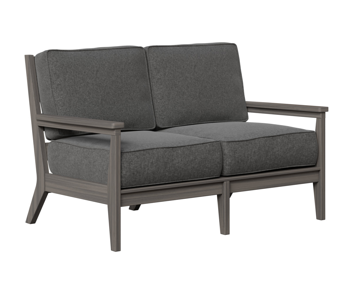 Berlin Gardens Mayhew Loveseat in Coastal Gray