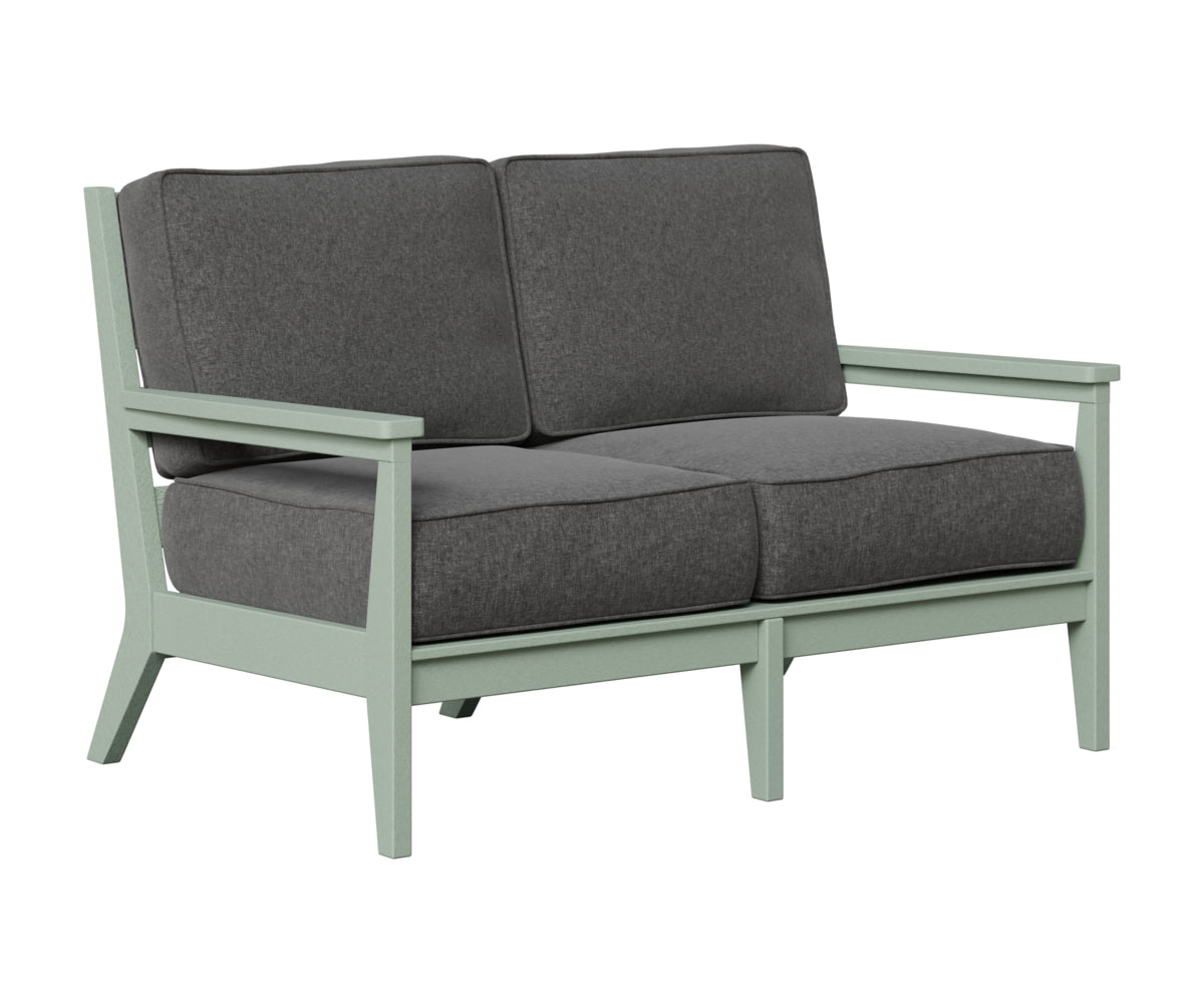 Berlin Gardens Mayhew Loveseat in Sea Foam