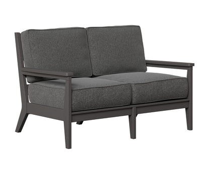 Berlin Gardens Mayhew Loveseat in Smoke Gray