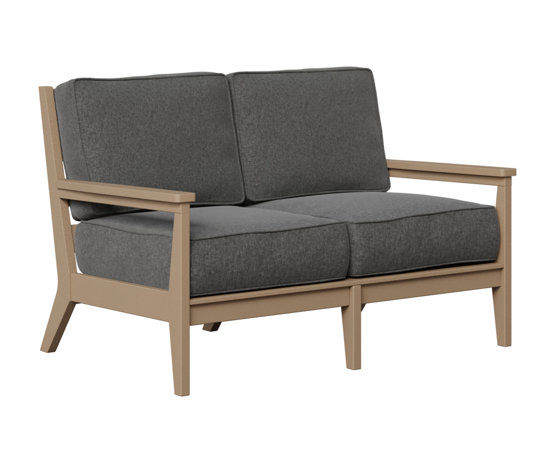 Berlin Gardens Mayhew Loveseat in Weatherwood