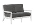 Berlin Gardens Mayhew Loveseat in White