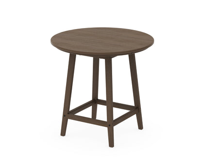 POLYWOOD Studio 30" Round Bistro Table in Kona