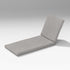 POLYWOOD PW Designer Series Elevate Chaise Lounge Cushion in Grey Mist