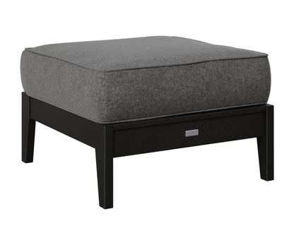 Berlin Gardens Mayhew Ottoman in Black