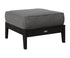 Berlin Gardens Mayhew Ottoman in Black