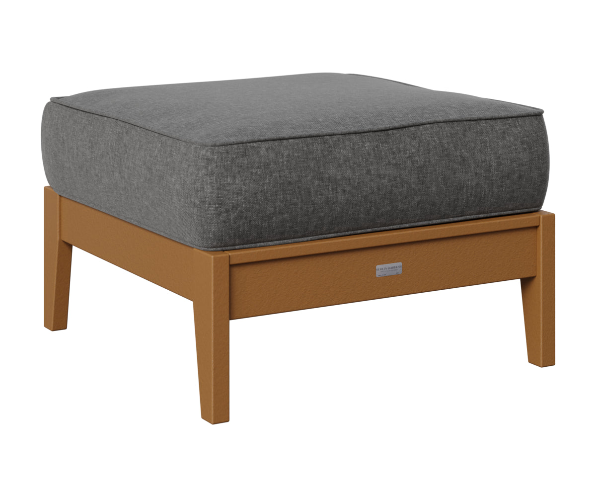 Berlin Gardens Mayhew Ottoman in Cedar