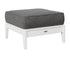 Berlin Gardens Mayhew Ottoman in White