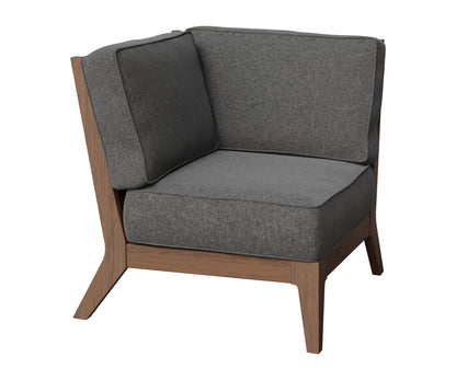 Berlin Gardens Mayhew Corner Section in Brazilian Walnut