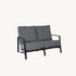 Castelle Prism Cushioned Loveseat