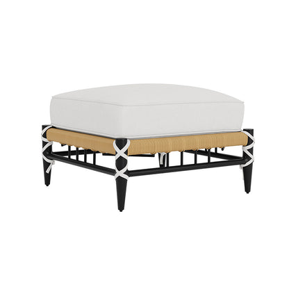 Lloyd Flanders Low Country Ottoman, lifestyle photo 1