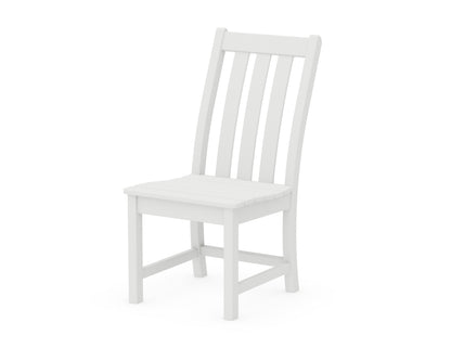 POLYWOOD Vineyard Dining Side Chair in White