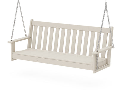 POLYWOOD Vineyard 60" Porch Swing in Sand