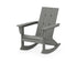 POLYWOOD Modern Adirondack Rocking Chair in Slate Grey