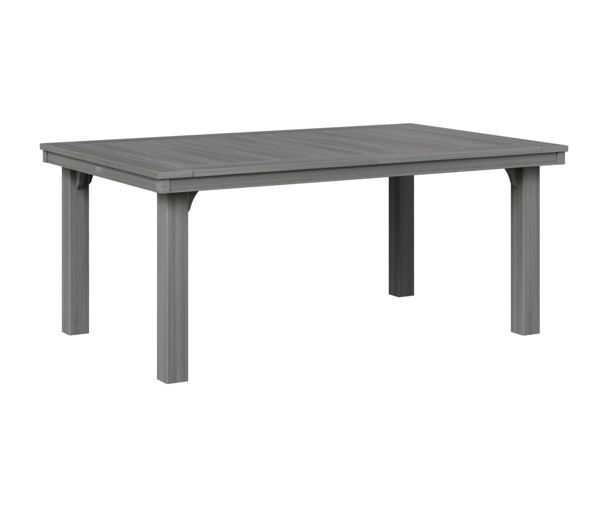 Berlin Gardens Homestead 44"X72" Dining Table in Driftwood Gray