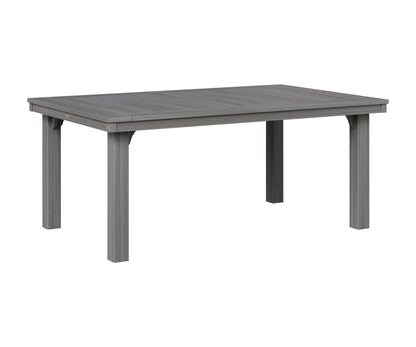 Berlin Gardens Homestead 44"X72" Dining Table in Driftwood Gray