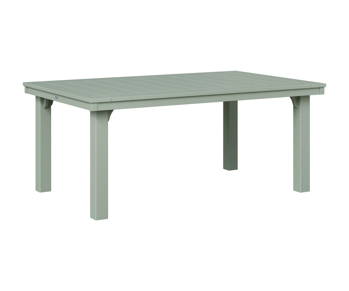 Berlin Gardens Homestead 44"X72" Dining Table in Sea Foam