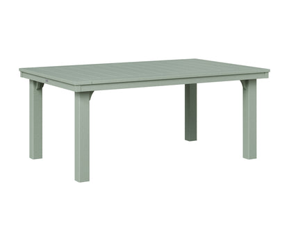 Berlin Gardens Homestead 44"X72" Dining Table in Sea Foam
