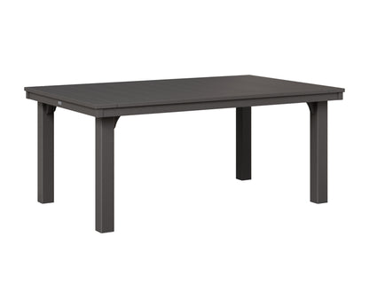 Berlin Gardens Homestead 44"X72" Dining Table in Smoke Gray