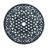Gensun Michigan 23" Lazy Susan in Black