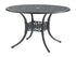 Gensun Michigan 48" Round Dining Table in Black