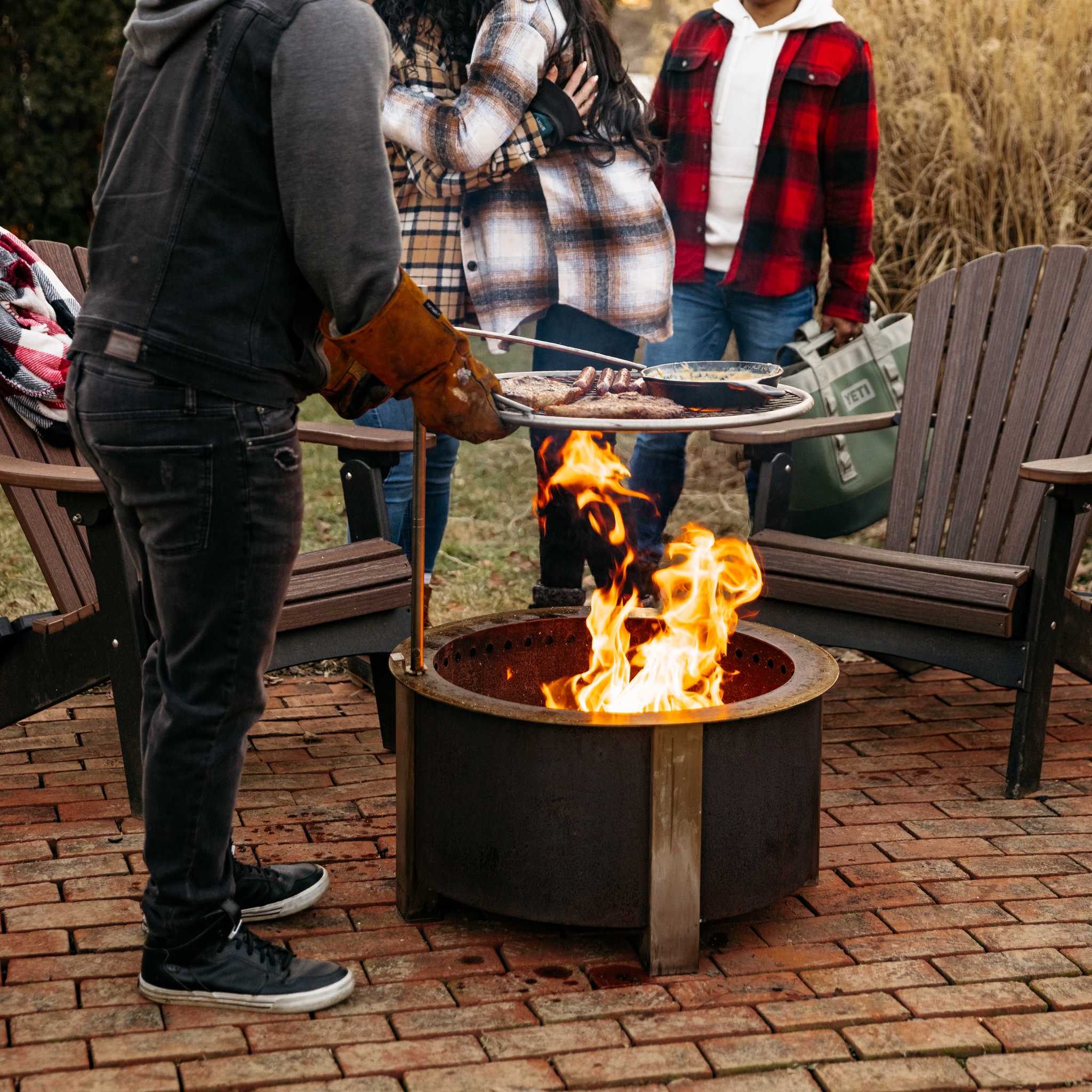 Breeo Smokeless Fire Pit Grilling Bundle