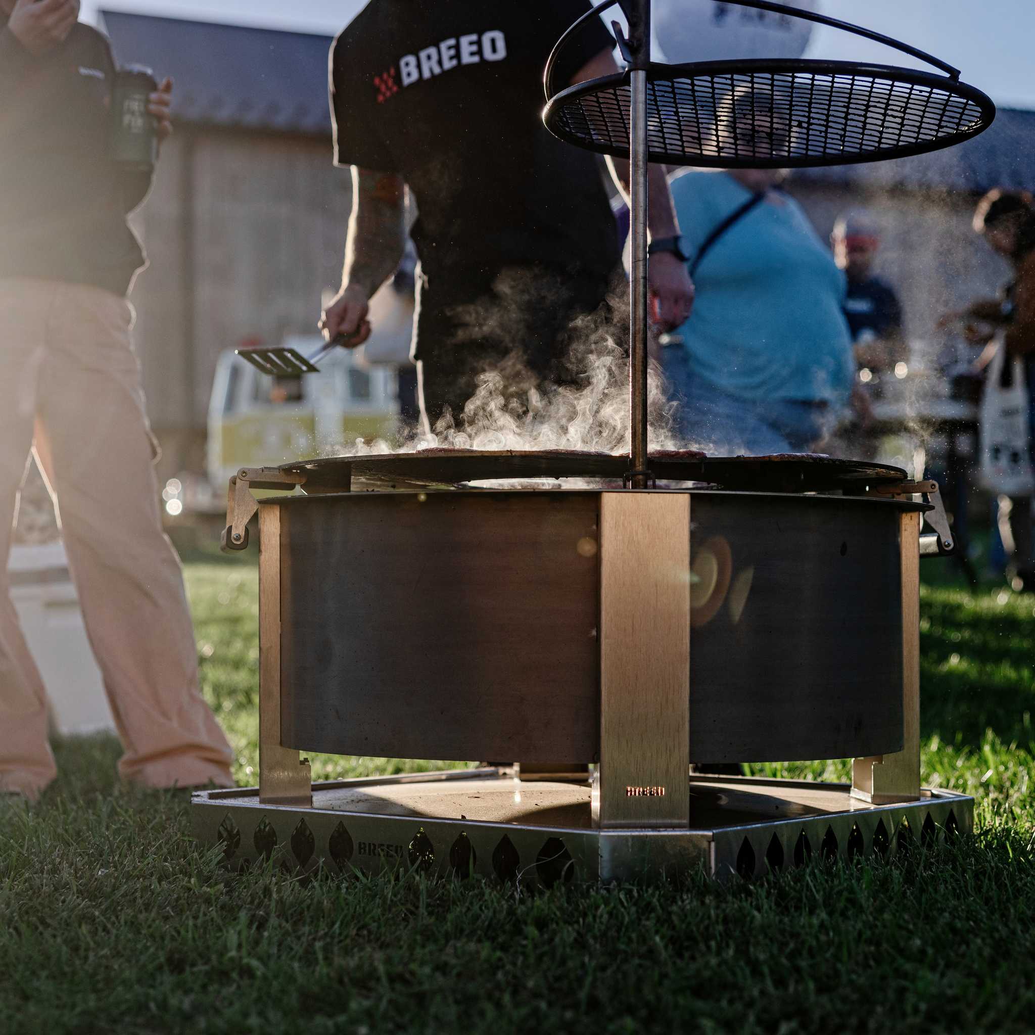 Breeo Smokeless Fire Pit Grilling Bundle