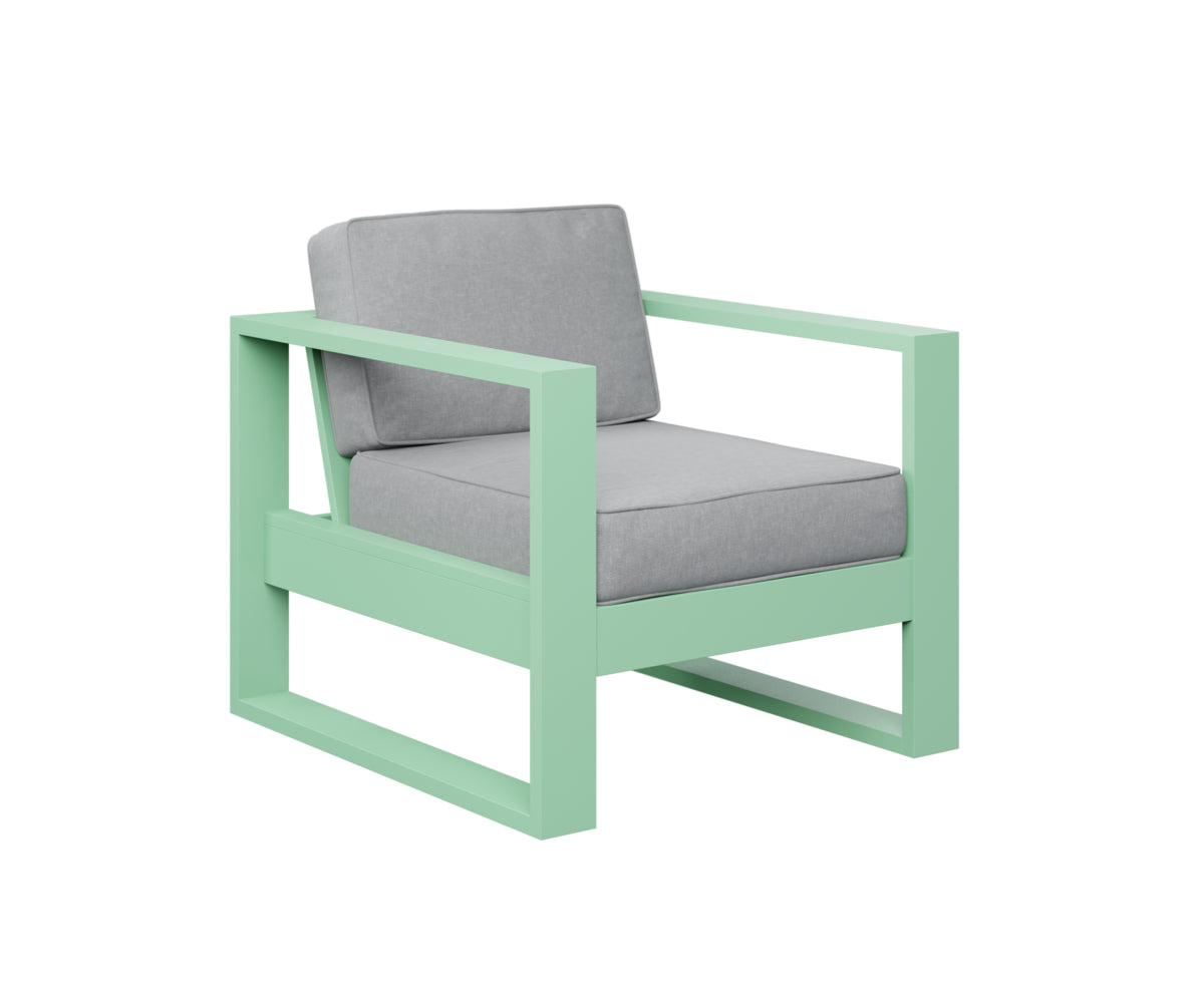 Berlin Gardens Nordic Club Chair in Mint