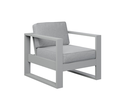 Berlin Gardens Nordic Club Chair in Fog