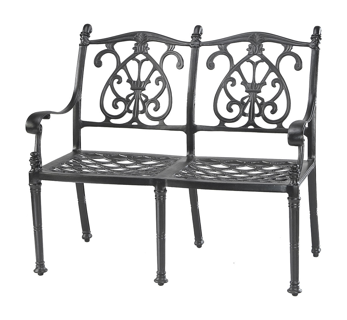 Gensun Florence Cushion Bench in Carbon