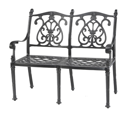 Gensun Florence Cushion Bench in Carbon