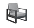 Berlin Gardens Nordic High Back Club Chair in Black