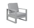 Berlin Gardens Nordic High Back Club Chair in Fog