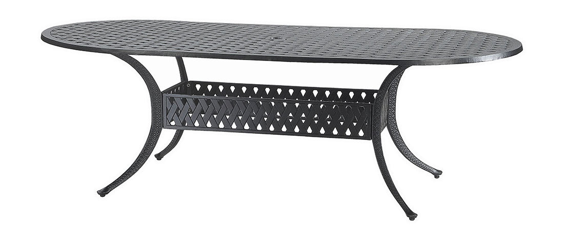 Gensun Coordinate 42" x 86" Oval Dining Table