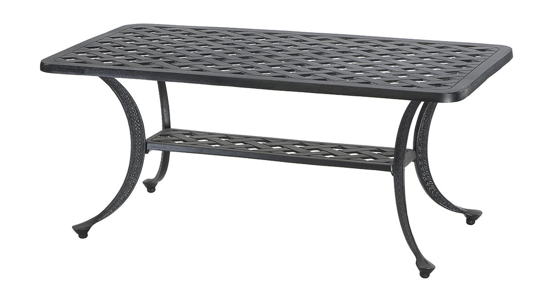 Gensun Coordinate 21" x 42" Rectangular Coffee Table