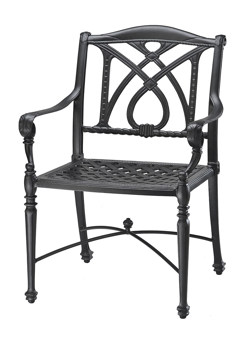 Gensun Grand Terrace Dining Chair in Desert Bronze