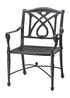 Gensun Grand Terrace Dining Chair in Desert Bronze