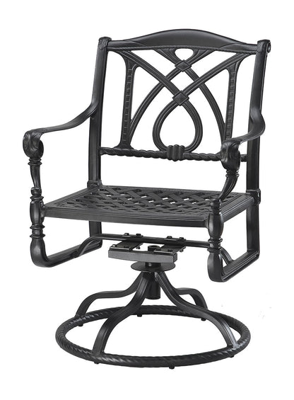 Gensun Grand Terrace Swivel Rocker in Desert Bronze