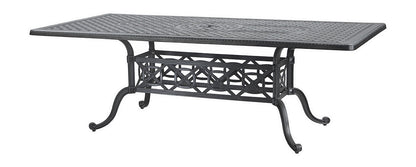 Gensun Grand Terrace 42" x 72" Rectangular Dining Table in Desert Bronze