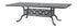 Gensun Grand Terrace 42" x 86" Rectangular Dining Table in Desert Bronze