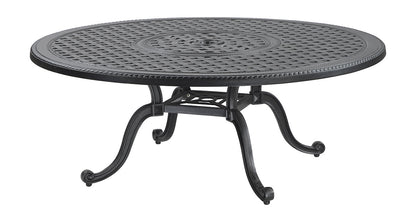 Gensun Grand Terrace 42" Round Chat Table in Desert Bronze
